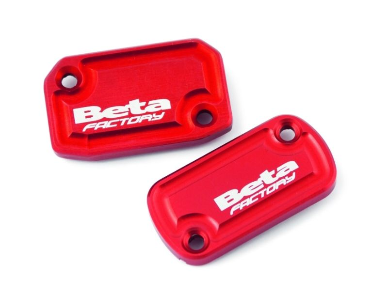 ANODIZED RED BRAKE/CLUTCH MST CYL COVERS