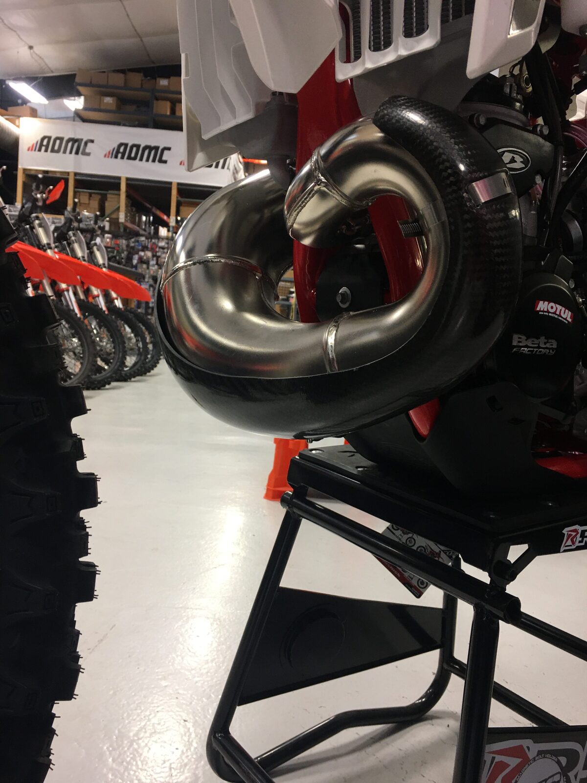 BETA GENUINE P3 CARBON PIPE GUARD ARROW MAX 2ST RR250/300 MY19>