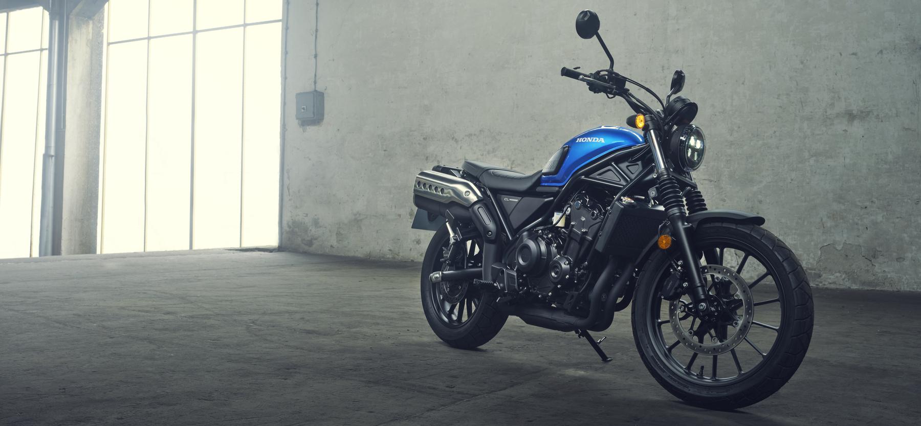 "RUN OUT SPECIAL" RIDE AWAY PRICE HONDA CL500 - BLUE - PICK UP ONLY