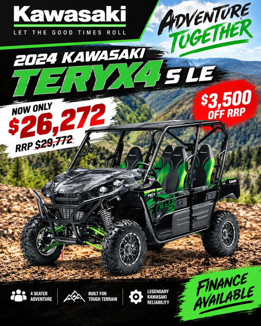 2024 Kawasaki TERYX4 S LE