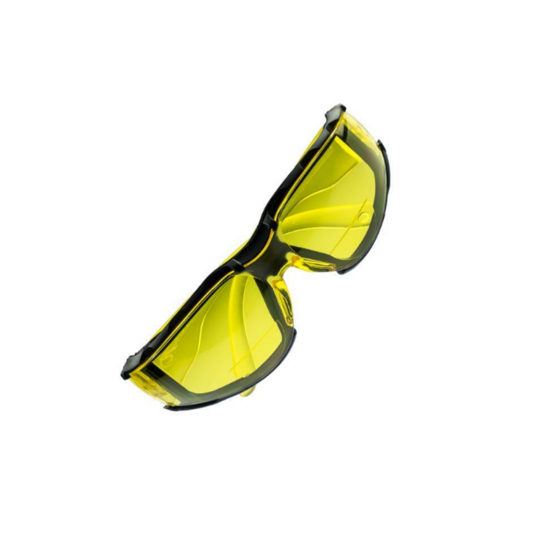Bi Focal Motorcycle Riding Glasses Yellow 2.5