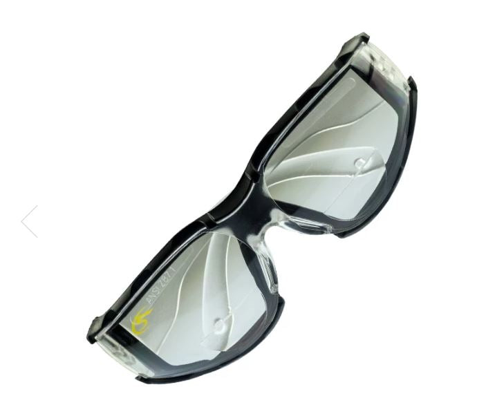 Bi-Focal Motorcycle Riding Glasses - Clear +2.5