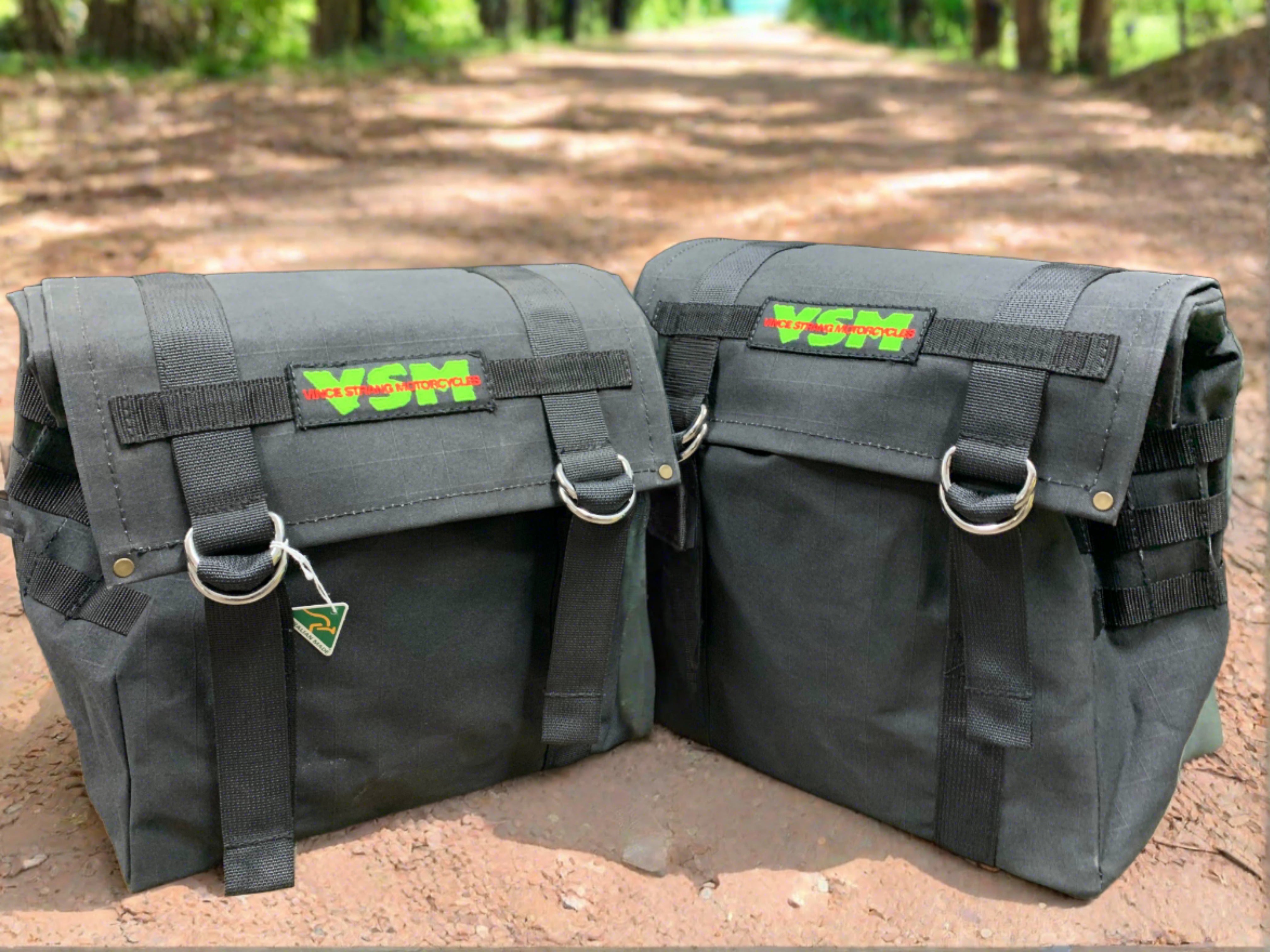 VSM NAZ PANNIER BAGS BLACK