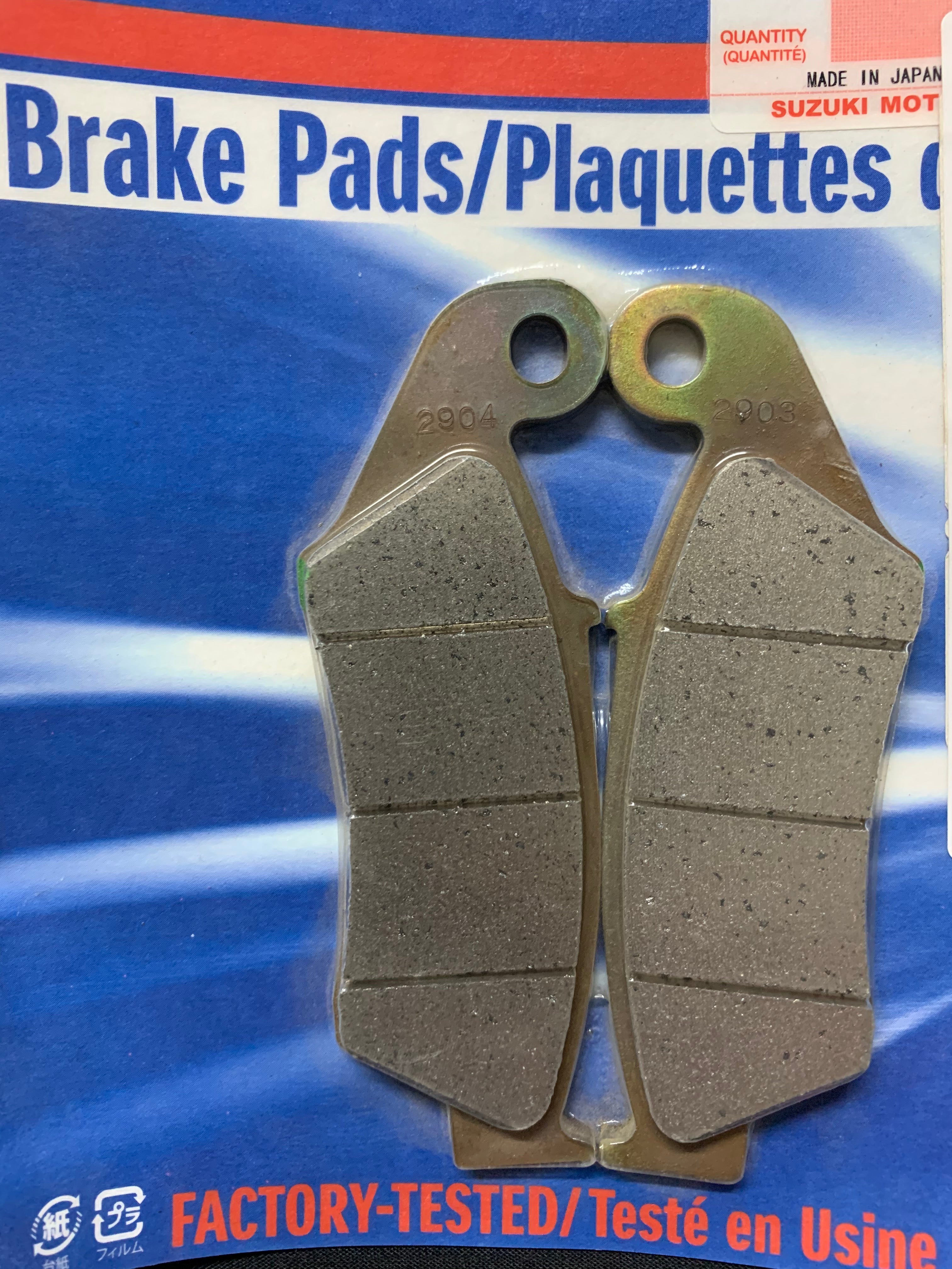 GENUINE BRAKE PADS - FRONT