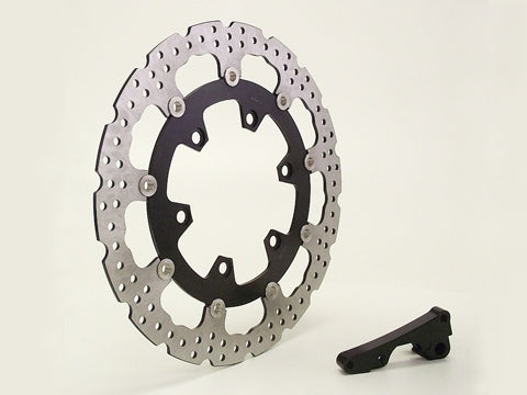 WARP 9 OVERSIZE FRONT DISC - 320mm DR650