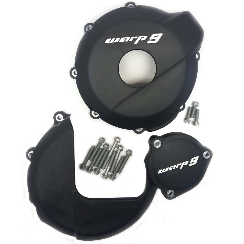 WARP9 DR650 ENGINE CASE GUARDS