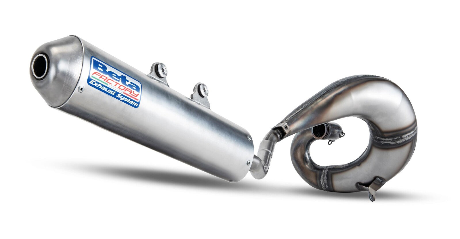 BETA FACTORY SILENCER ALLOY/RAW RR 2ST MY20>>