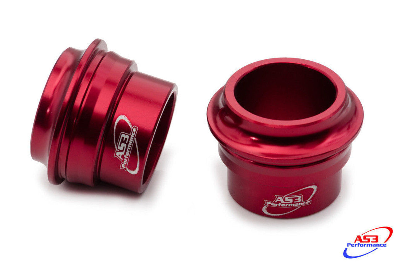 AS3 FRONT WHEEL SPACER SET RED RR MY13>