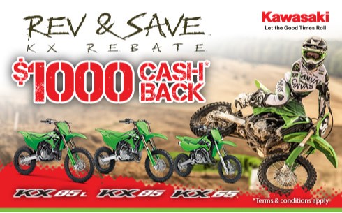 KAWASAKI Cashback Promos