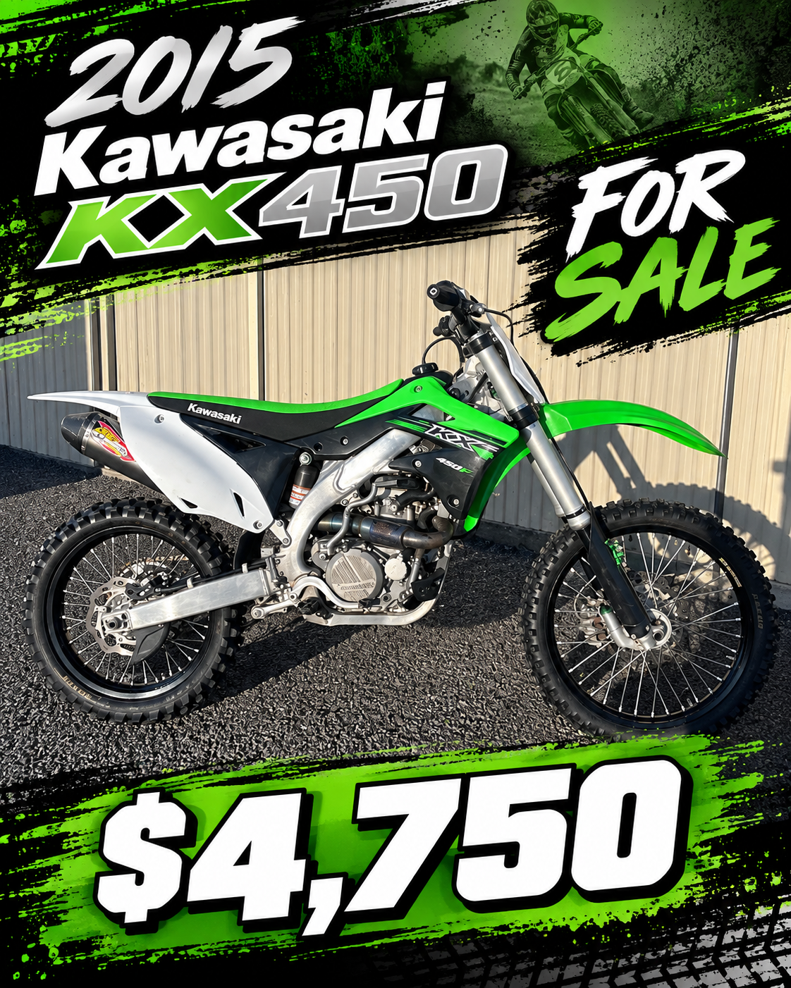 2015 Kawasaki KX450