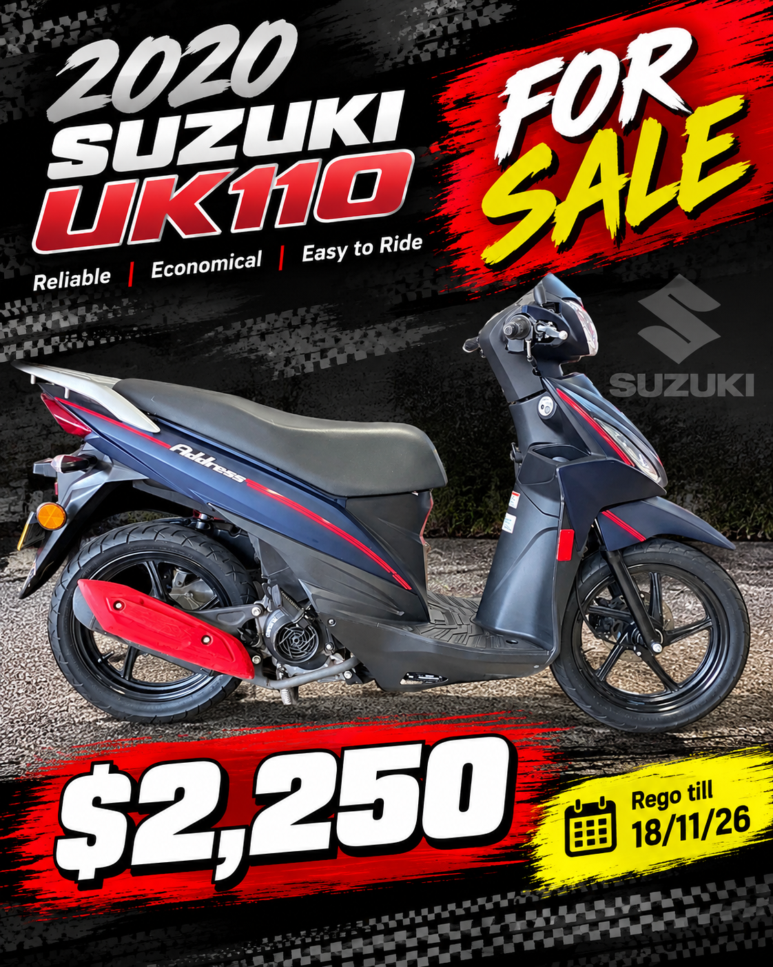Suzuki UK110 Scooter