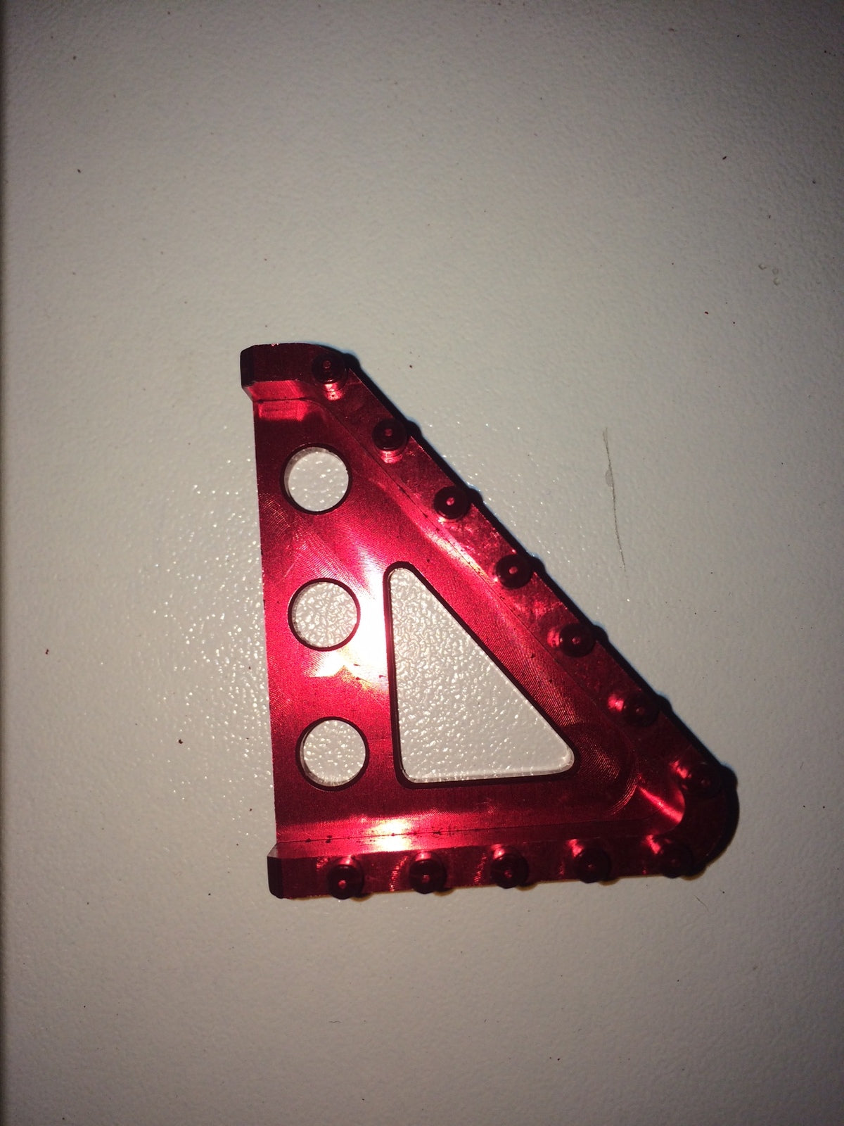 BETA BRAKE PEDAL TIP ADJUSTABLE RED MY06>