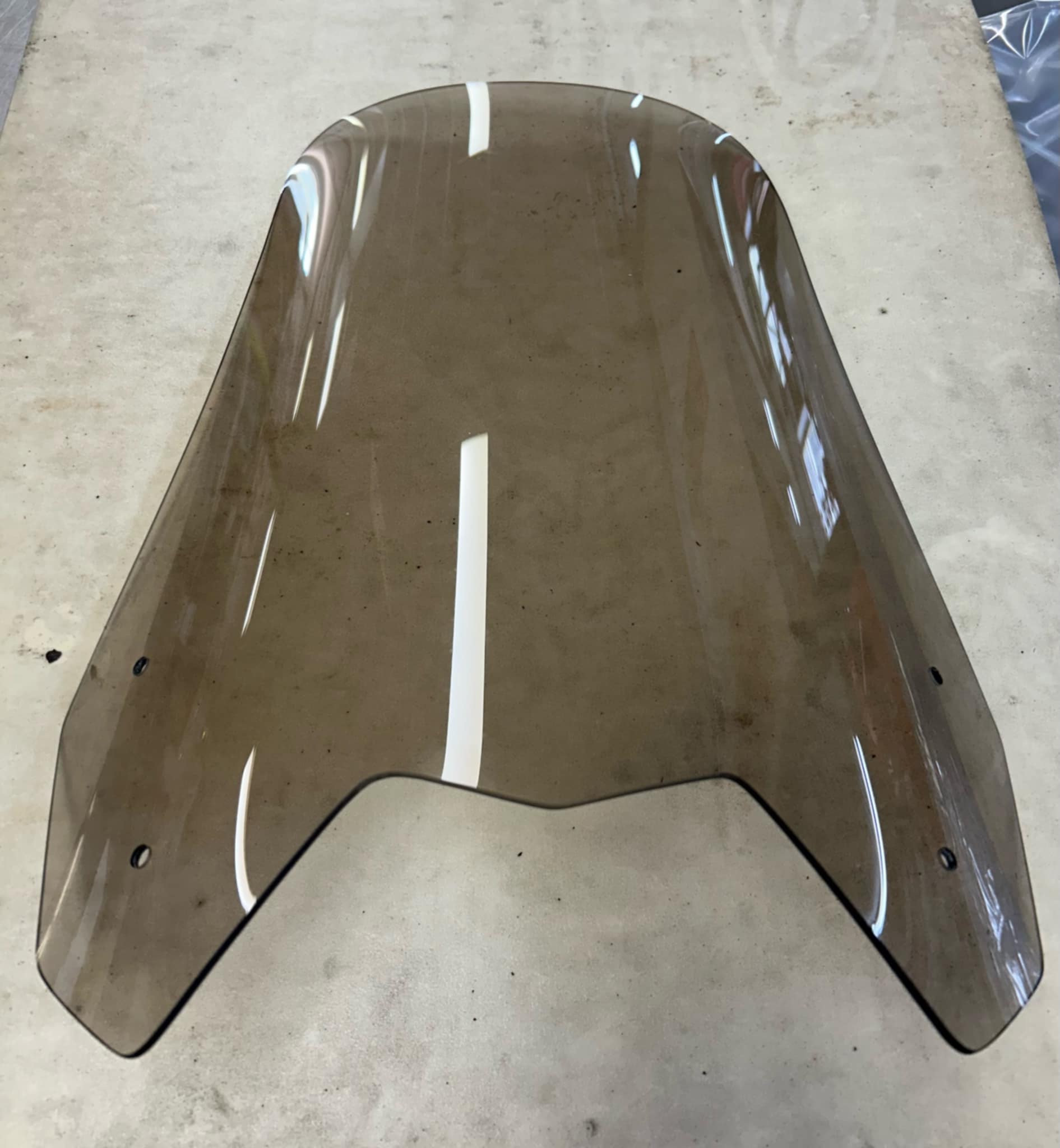 Honda CRF300L Rally Shield 2022-Current - Available in Tint or Clear