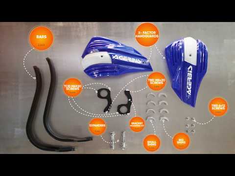 ACERBIS HANDGUARDS ENDURANCE-X HONDA CRF300L BLACK