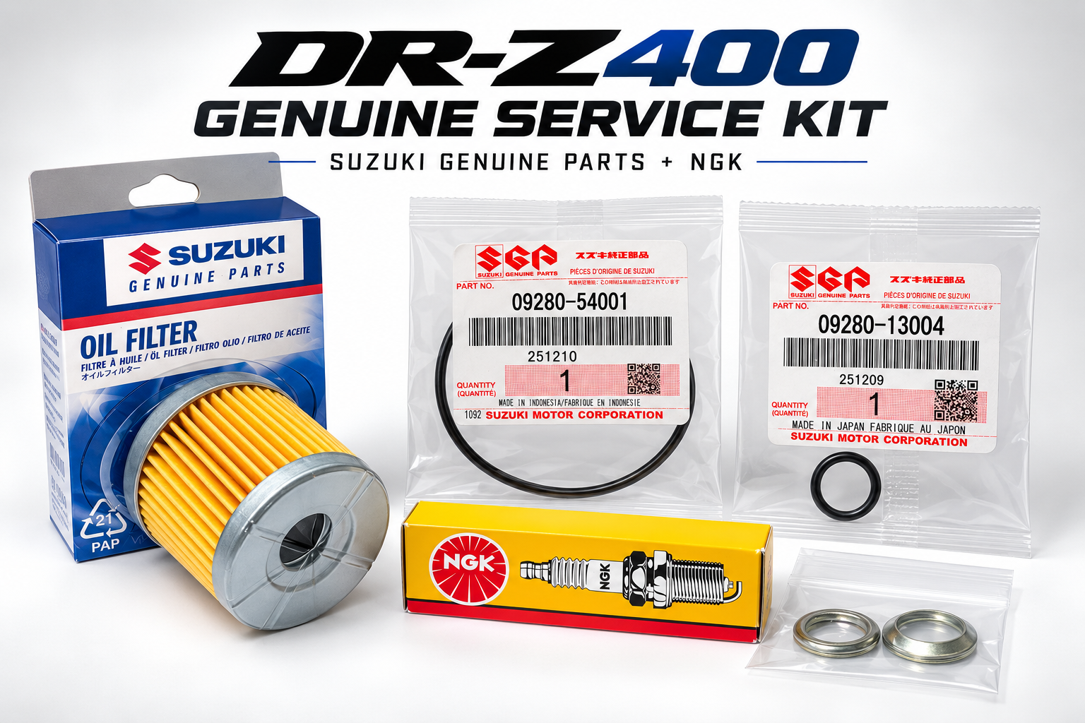Suzuki DR-Z400 Genuine Service Kit