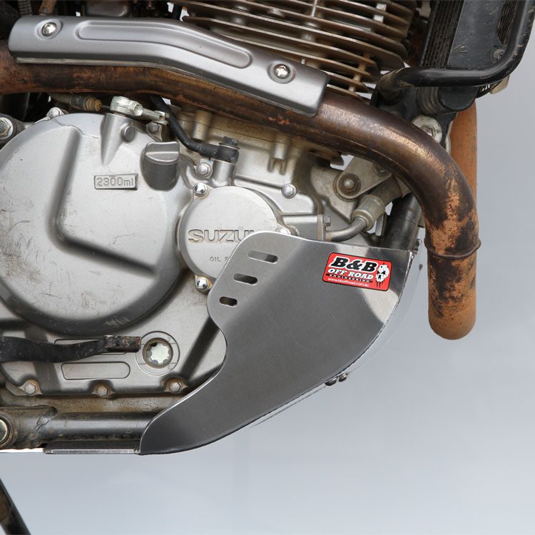 B & B BASH PLATE POLISHED – SUZUKI DR650