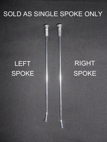 GENUINE SPOKE & NIPPLE (REAR WHEEL) - LEFT SPOKE 165mm